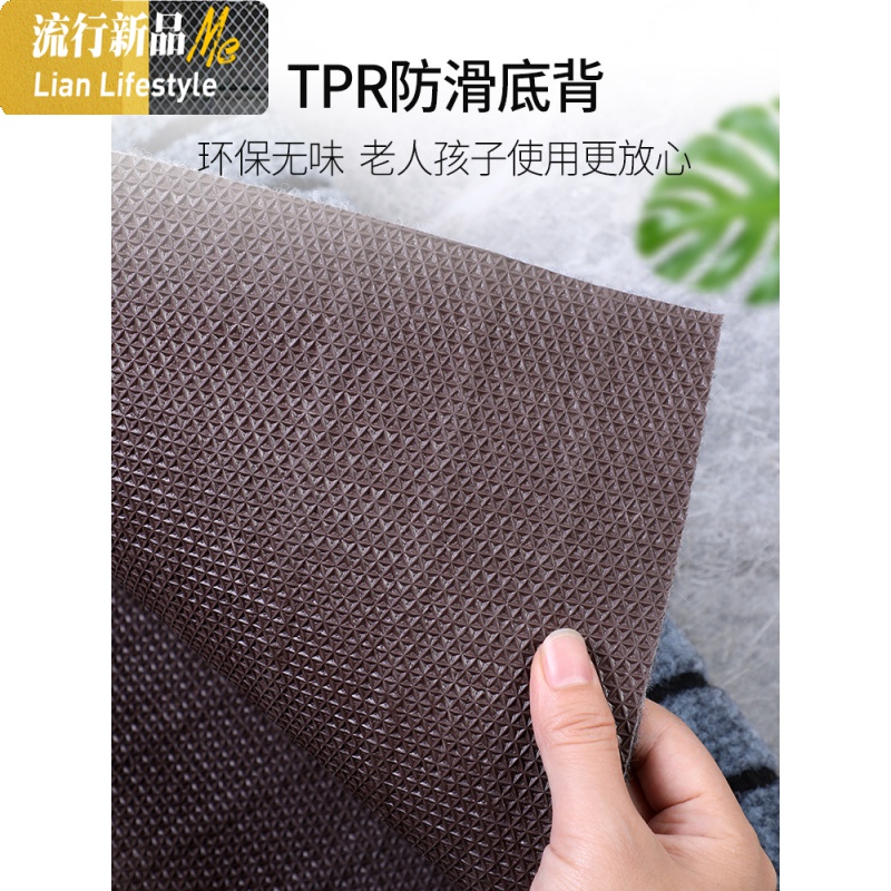 地垫进家用入户大口地毯可裁剪防滑垫子卧室厨房吸水脚垫垫 三维工匠高清大图
