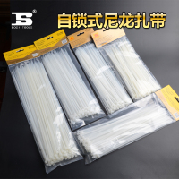 波斯自锁式尼龙扎带4*250mm BS572425(100根/包)