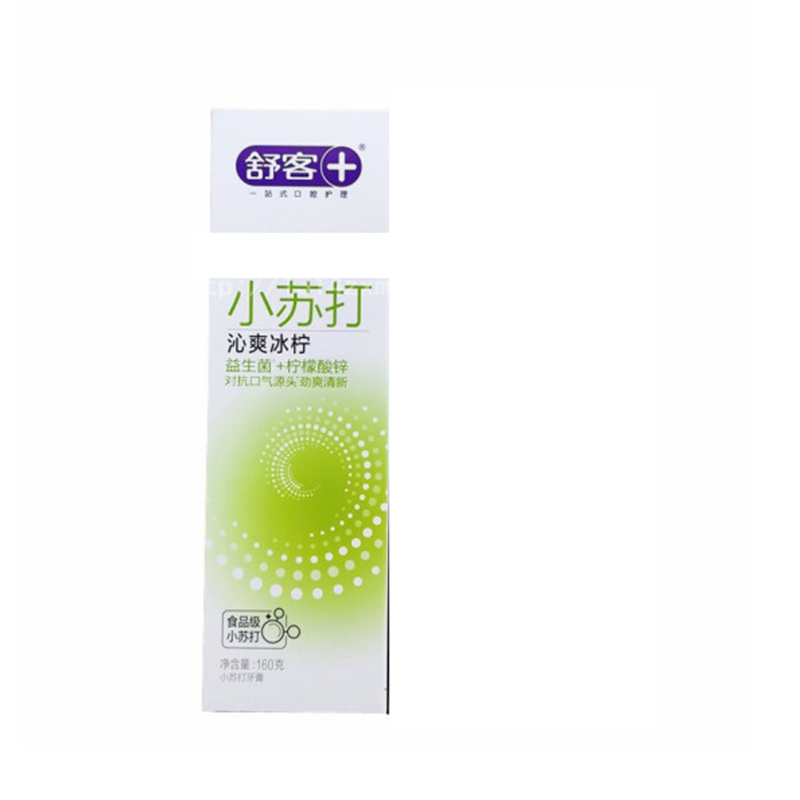 舒客小苏打(沁爽冰柠)160g6928471322534