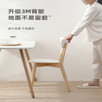 椅子脚垫桌脚垫米魁桌椅沙发耐磨防滑贴凳子具保护套桌子腿脚套_方形8.3x3.8cm4片