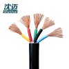 沈迈 铜芯通用软电缆 ZR-RVVZ-0.6/1KV-5*6平方/米
