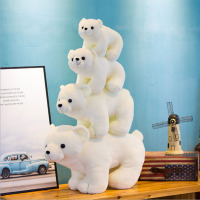 小白熊毛绒玩具35cm HQ