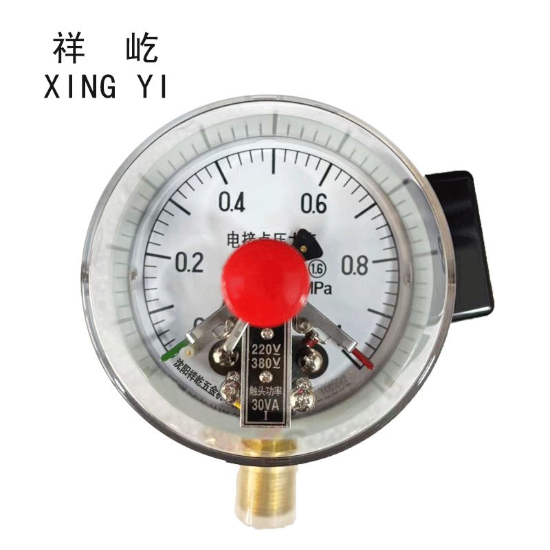 祥屹+磁助电接点压力表检测定制型+YXC100+块 0-1.0Mpa