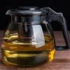 1000ML/2000ML耐高温冲茶壶套装单壶花茶杯飘逸杯泡茶壶玻璃耐热 1000ml单壶