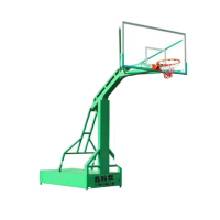 鑫翰霖 手动液压平箱篮球架XHL-L401 /个 绿色