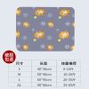 宠物冰垫降温狗狗凉席凉垫加大加厚耐咬猫窝夏天垫子用品狗窝夏季 满印小熊[灰色] 30*40厘米 推荐小体型宠物