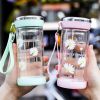 玻璃杯女可爱韩版小清新便携男女水杯ins原宿风创意个性潮杯子