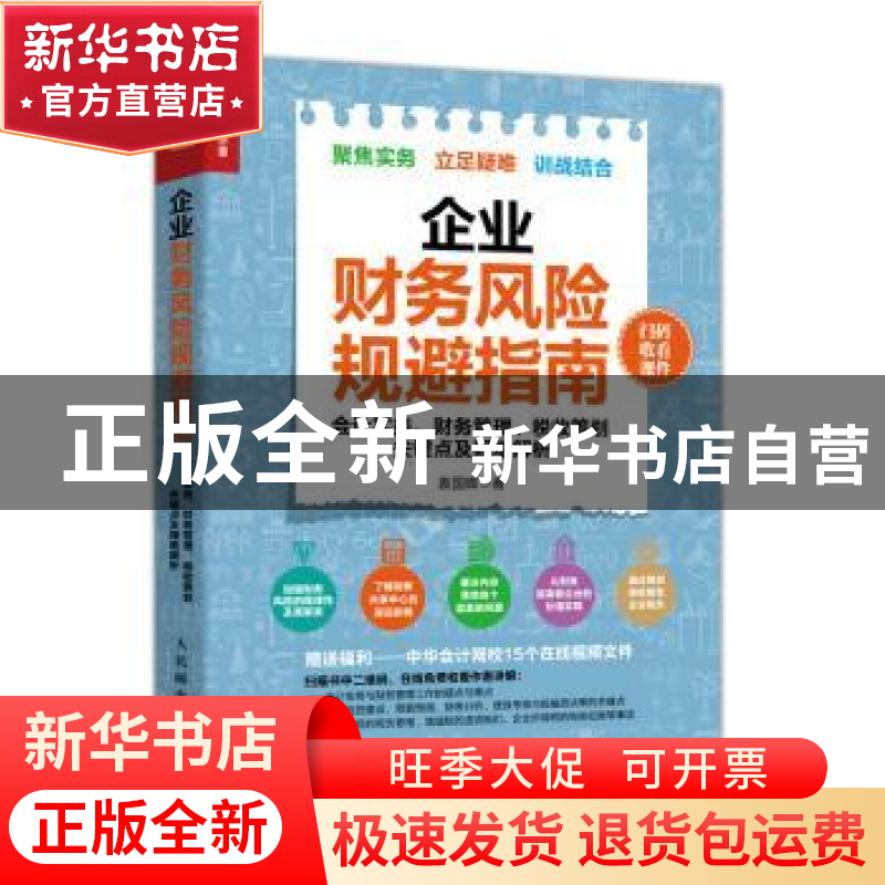 正版 企业财务风险规避指南:会计实务、财务管理、税收筹划关键点