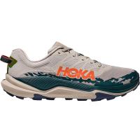 HOKA ONE ONE男士滑雪鞋透气单层网面多方向抓地力雪地靴户外运动 Beige_/_Grey_/_Blue 46