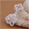 N347 Women Silver Necklace 镀925纯银女项链日韩版锁骨链潮人送女朋友七夕情人节礼物