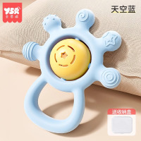 手摇铃婴儿玩具0-1岁哄娃神器新生的儿3-6月宝宝益智抓握训练牙胶