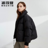 波司登女新款短款面包服羽绒服潮流保暖外套