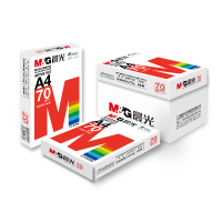 晨光(M&G)APYVQ957复印纸A4/70克 5包/箱共2500张 A4打印纸复印纸白纸草稿纸办公用纸