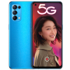 [苏宁二手9新]OPPO Reno5 5G 8+128G极光蓝骁龙765G四摄65W闪充全网通二手手机