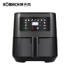 康巴赫(KBH)智能空气炸锅 KZGZ5.5L 触控版 无油烘炸 简约小巧 智能触控