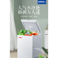 星星(XINGX)106升单温单箱冰柜 冷藏冷冻转换冷柜 顶开门 BD/BC-106E