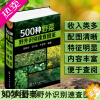 [正版]]野菜图鉴大全500种野菜野外识别速查图鉴中国野菜野果植物菌类图鉴图谱一本通自然科学生物科学植物学健康饮