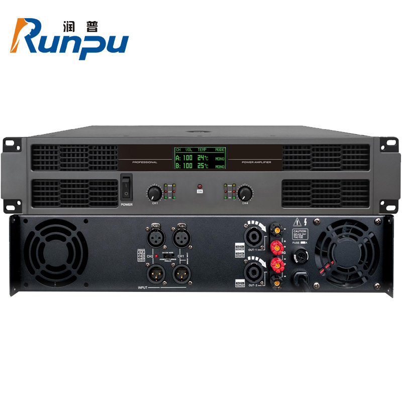 润普Runpu RP-XGF60 国产化会议室音频系统扩声设备带显示屏600W后级功放