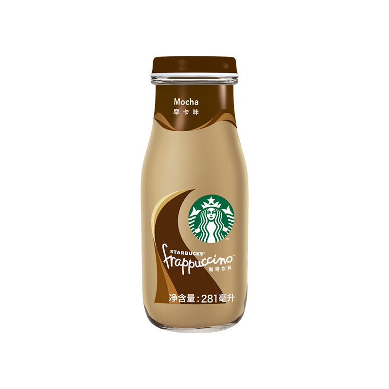 星巴克咖啡starbucks星冰乐281ml12瓶6瓶整箱玻璃瓶装咖啡多口味即饮