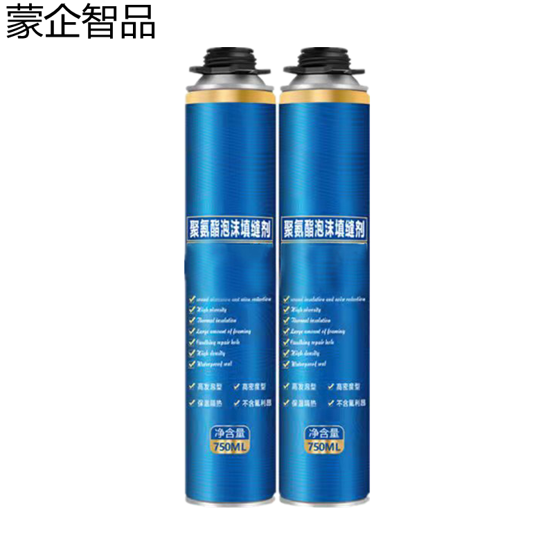 蒙企智品 聚氨酯泡沫填缝剂750ML 桶