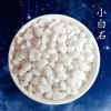 白石子彩色石子五彩石多肉铺面石花盆石头鱼缸水培装饰七彩小石子 450克有送[实发1斤]