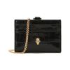 ALEXANDER MCQUEEN 亚历山大·麦昆 女士 牛皮革颈部挂包卡包卡夹 648015 1JMFG