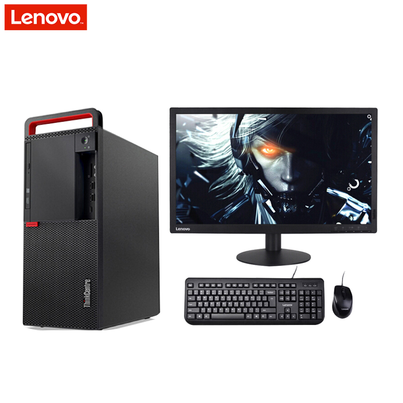 联想(ThinkCentre) M910t -ST 台式电脑19.5液晶(i5-6500 4GB 500GB DVD 集显W7P)高清大图
