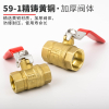禾润泽 内螺纹铜球阀 25mm DN25-1寸 个