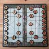 中国象棋实木大号磁性玉石学生入门书初学者成人棋盘儿童套装|黑金4.0厘米(青少年)
