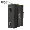 博扬(BOYANG)BY-G101S 串口工业级光纤收发器 千兆单模双纤1光1电+RS485 光电转换器光纤交换机一台
