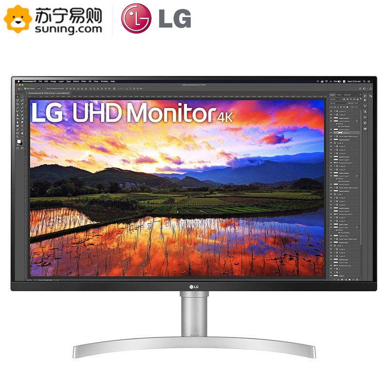 LG 32UN650-W 31.5英寸4K显示器