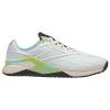锐步 Reebok Nano X2 时尚舒适白绿拼色透气防滑运动训练跑步休闲鞋 海外代购专柜