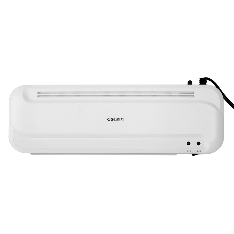 得力(deli)33939塑封机白色A4办公商品过塑机家用压膜机自动相片过胶机覆膜机塑封机