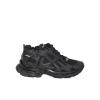 Balenciaga巴黎世家低帮跑鞋圆头设计做旧效果Runner徽标系带运