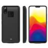 X20/X20A充电宝手机壳VIVO背夹式vivox21电池一体式全包边6800mAh X21/X21A[磨砂黑]支持指