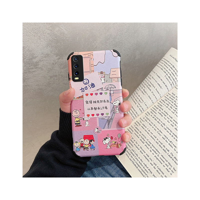 闪爆适用vivoy30手机壳卡通vivoiqoou1x可爱y20潮iq00搞怪vivou1x全包