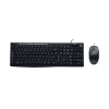 罗技(Logitech) MK200有线键盘鼠标套装 家用办公USB电脑多媒体键鼠套装 办公键鼠