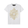范思哲 VERSACE JEANS COUTURE 女士棉质圆领短袖T恤71HAHF06 CJ00F