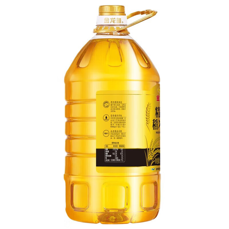 金龙鱼精萃稻米油5L油高清大图
