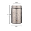 希诺纯钛茶叶罐200ml XN-T108