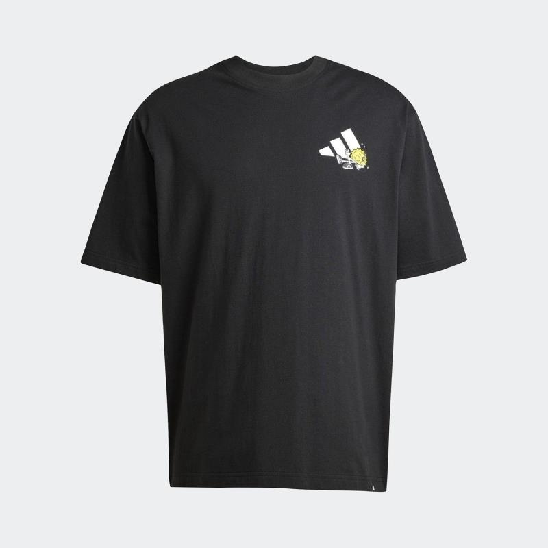 ADIDAS阿迪达斯短袖T恤运动休闲针织圆领男装JZ3256 D