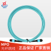 辉宏时代MPO-MPO 12芯万兆多模OM4光纤跳线40G光模块跳线5米