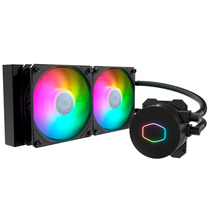 酷冷至尊(CoolerMaster)冰神B240 ARGB水冷散热器散热器笔记本