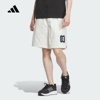 阿迪达斯(adidas)2024男舒适户外休闲百搭运动中裤短裤JN9478