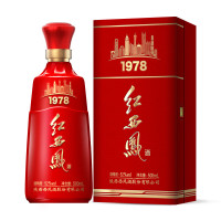 西凤酒 红西凤1978 52度 500ml 单瓶装 凤香型白酒