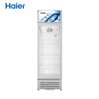 海尔(Haier)328升 展示柜 风冷无霜 抗菌内胆 双层钢化玻璃 立式展示柜 SC-328D