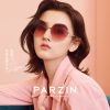 帕森(PARZIN)太阳镜女 宋祖儿明星同款金属无框多边形墨镜韩版潮新品