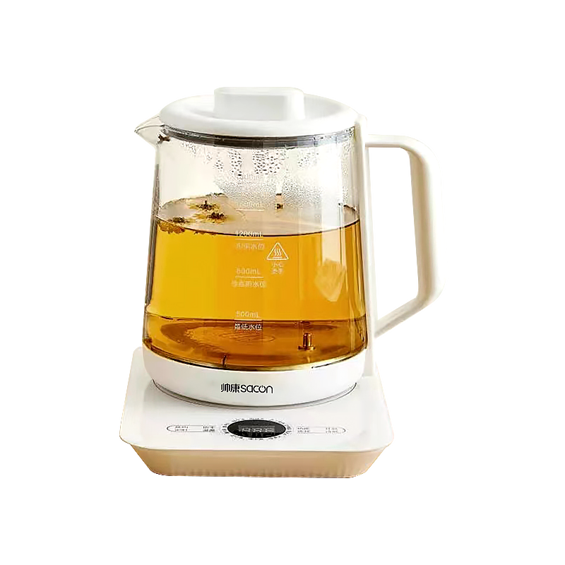 苏宁宜品&帅康(Sacon)大容量1.8L智能操控多功能养生壶(YSGY-18AL)