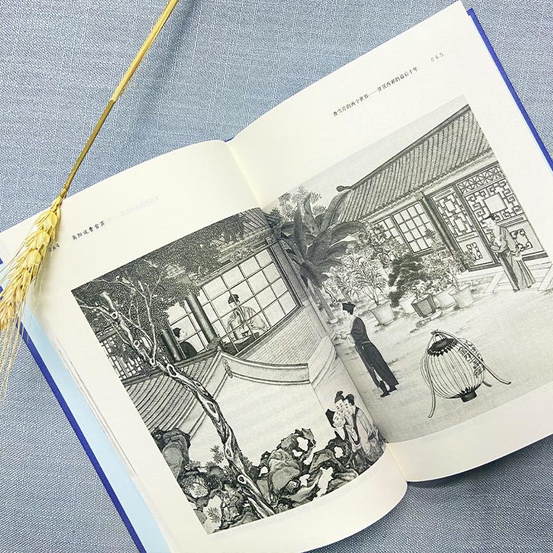 [正版]高阳说曹雪芹 100年诞辰插图珍藏版 高阳 著 中国文化/民俗高清大图