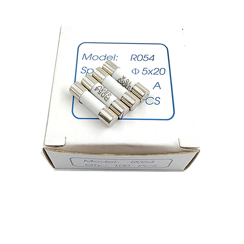 震配 陶瓷保险管 5×20mm或5×25mm 0.1A至30A (尺寸及安培数A备注) 只高清大图